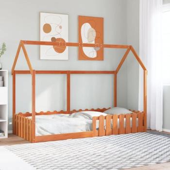 Lit Enfant Forme Maison Torana 90x200 Cm