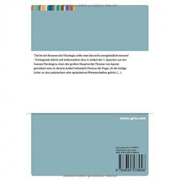 Die theologische Tiefe des Thomas von Aquin: Summa Theologica, Quaestio 1, Artikel 4