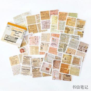 Accesorios de papelería vintage para álbum de recortes