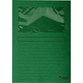 Exacompta Sustainable A4 Subfolder with See-Through Window (100 Count)