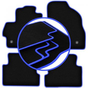 Tapis de voiture sur mesure CARLUX-BLUE pour Mazda 3 II (2008-2013)