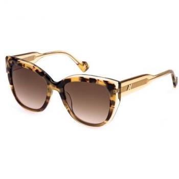 Yalea Paloma Havana Brown Striped Glasses