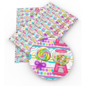 Accesorios David, 20x34cm, piel sintética decorativa navideña, bolsa Knotbow para manualidades