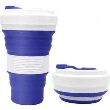 Mug compact en silicone pour boissons