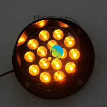 Kit de Luz Amarilla 82mm: Lámpara, Tablero y 15 LEDs