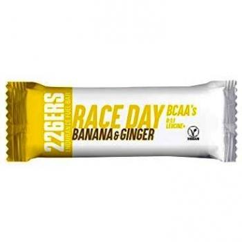 Barrita Energética 226ERS Race Day BCAAs, Plátano y Jengibre