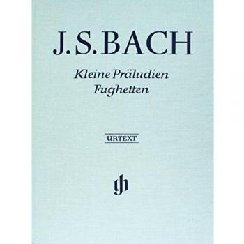 Partitions classique HENLE VERLAG BACH J.S.