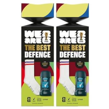 Sure The Best Defence FIFA Gift Set – Men's Whole Body Deodorant + Socks (Two-Piece)