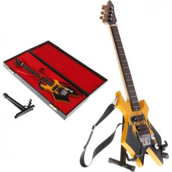 1/6 Holz Miniatur Bass für Sammlerfiguren