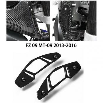 Paire de bouchons CNC pour prises d'air YAMAHA MT-09 MT09 FZ09 FJ09