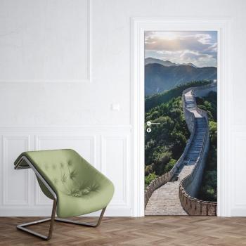 Adhésif “Muraille de Chine” – Porte 204×63 cm