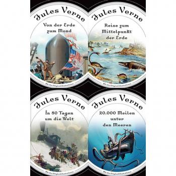 Penguin Random House 20000 Meilen Unter Dem Meer Reise Zum Mittelpunkt Der Erde In 80 Tagen Um Die Welt Von Der Erde Zum Mond (4in1-Bundle)