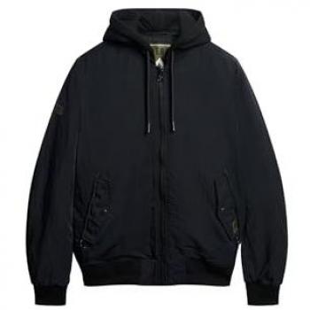 Superdry MA1 Kapuzenjacke Herren L Grau Edition