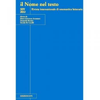 Il nome nel testo. Rivista internazionale di onomastica letteraria