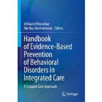 Handbook of Evidence-Based Prevention of Behavioral Disorders in Integrated Care