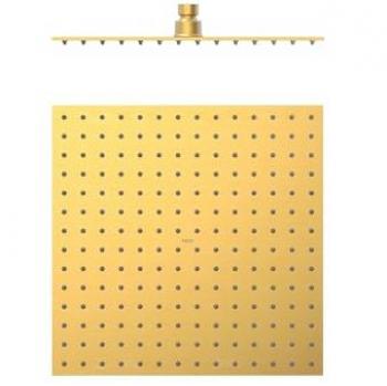 TRES Rociador de Ducha Color Oro Mate 24K