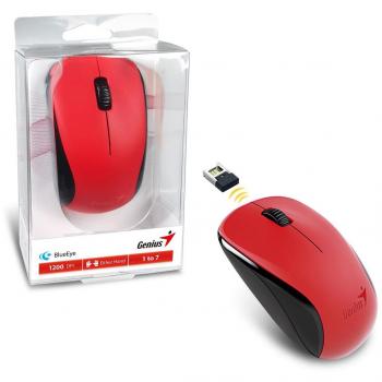 Mouse Genius BlueEye NX-7000 Rosso Senza Fili