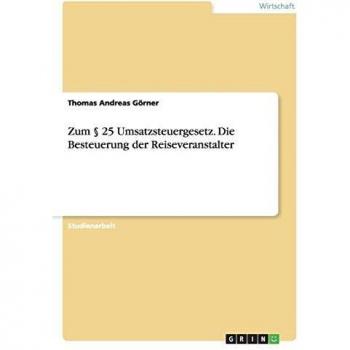 § 25 Umsatzsteuergesetz