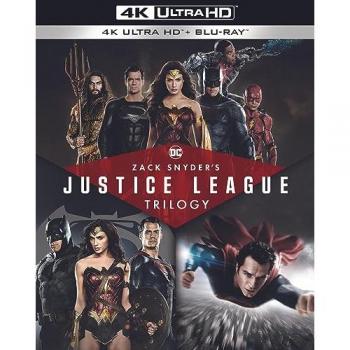La Trilogie Justice League (Zack Snyder) – Blu‑ray 4K Ultra HD