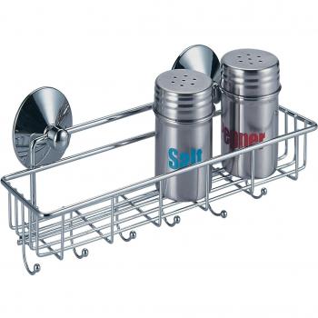 Estante de Cocina con Ganchos Ventosas