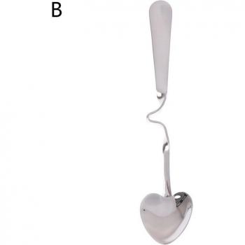 Cucharas colgantes para café o té, forma de miel, 1 ud