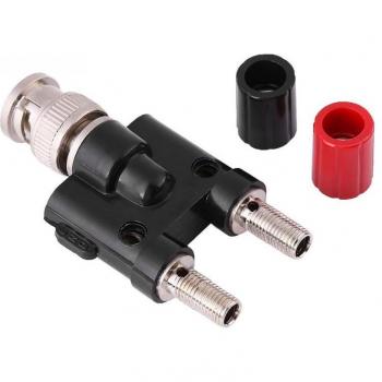 Adaptateur BNC 500V pour prise banane 4 mm d'oscilloscope