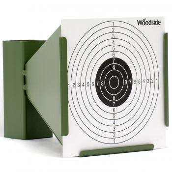 Woodside 14cm Shooting Funnel Target Holder with 100 Targets