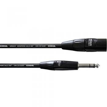 CORDIAL Câble audio XLR mâle/jack stéréo 1,5 m