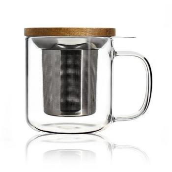 Tisanière Gustave en verre borosilicate 300 ml Ogo