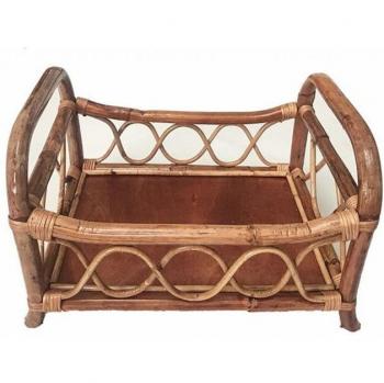 Vintage Baby Photography Woven Basket