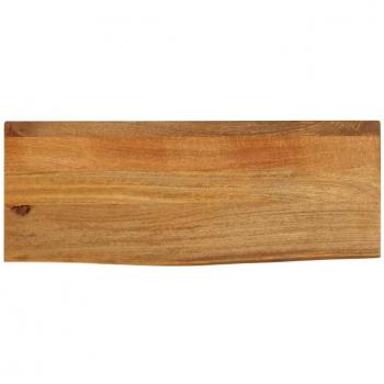 Vidaxl Solid Wood Mango Live Edge Table Top 80x20x2.5 cm