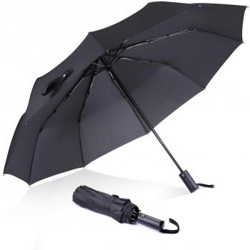 Reyleo WU02A Klappwindschutz – 10‑Rippen‑Design, 105 cm