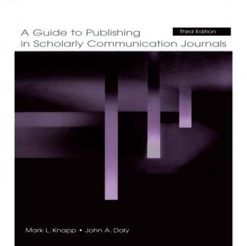 Vitalsource Technologies, Inc. Guide To Publishing In Scholarly Comm.