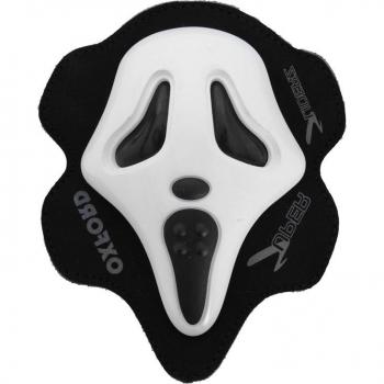 Slider genoux moto Oxford Screamer Blanc unique taille