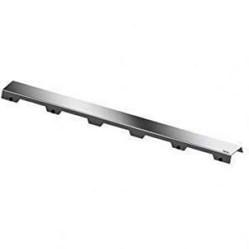 Griglia di design TECE steel II per canali doccia (700 mm)