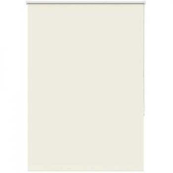 Off White Blackout Roller Blind 105x130 cm Polyester