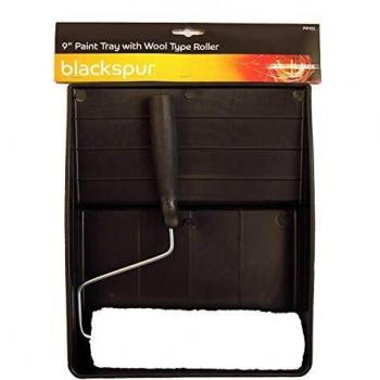 BLACKSPUR Professional Grade Paint Tray with Wool Roller