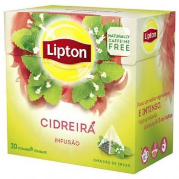 Infusão Lipton de Cidreira 20 Pacotes