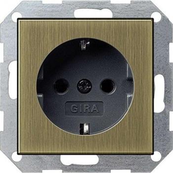 GIRA Schuko-Steckdose reinweiß 046603