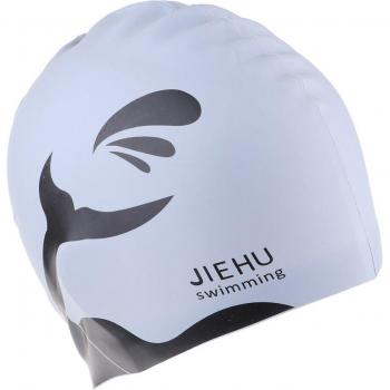 Gorro de baño unisex de silicona resistente al agua