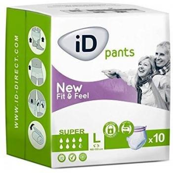 Slip Absorbant iD Pants Fit & Feel Super L