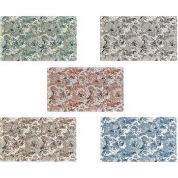Set di Tappeti Azzurri Dubai Antiscivolo 65x110