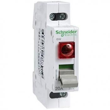 Acti 9 Interrupteur de Commande À Voyant Lumineux 1P 20 A 250VCA Gris Schneider Electric