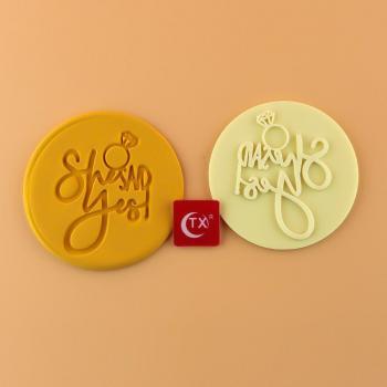 Molde Letras Estampadas