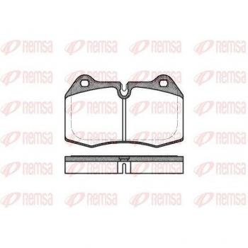 Remsa 0441 Vorbau-Bremsbelagsatz für BMW, Nissan, Maserati