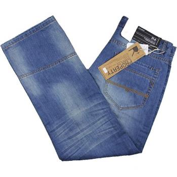 Pantalones vaqueros casuales sueltos de talla grande JA463