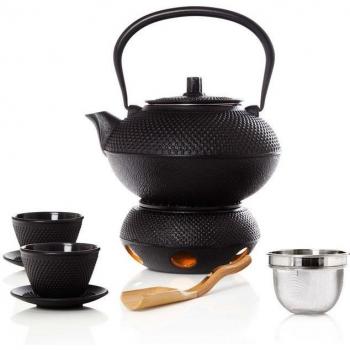 Bonvivre 8-teiliges Teeservice aus Gusseisen