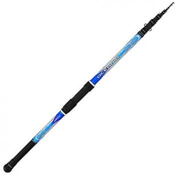 Canne de pêche Tubertini Oceania Compacte 1,80 m – 150 g – fibre de verre