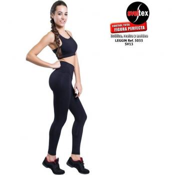 Collants Happy Dance Femme Taille Haute Longue BK