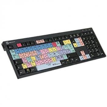 Clavier Logickeyboard LKB‑Pprocc‑Bjpu‑De noir pour Adobe Premiere Pro CC